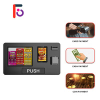 Máquina Expendedora Comercial de Tarjetas Rasca y Gana Premium Multi-Pago Lucky Smart, Dispensador de Boletos de Lotería Personalizado en Venta