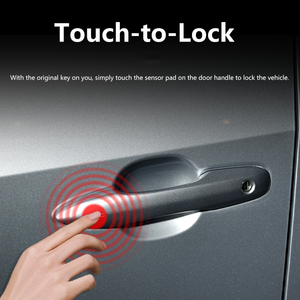 Système d'entrée sans clé Plug-and-Play pour <span class=keywords><strong>Toyota</strong></span> Corolla 2024, poignée tactile avec verrouillage sans programmation requise - Product Image 2