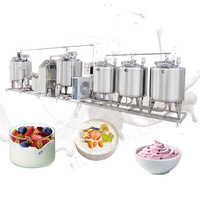 OCEAN Entièrement automatique à petite échelle Yaourt Vache Lait Pasteurisateur Équipement de processus Mini Ligne de production de lait Prix