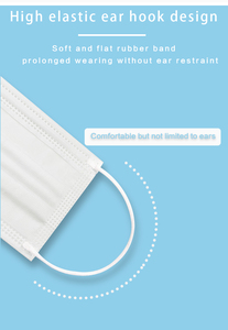 Vlies 3-lagige Gesichts maske Typ Ii Typ Iir Gesichts maske Marca rillas Einweg-Gesichts maske - Product Image 5