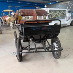 Nouvelle Arrivée en Gros : Carrosse de Marathon à 4 Roues pour Poney, Nouveau Design, Carrosse pour Petit Cheval - Product Image 5