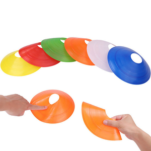 Cônes d'entraînement de football super résistants, souples et agiles, équipement de football en PE souple, JSTAR JSDC1588, écologiques - Product Image 4