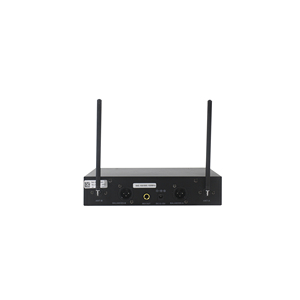 Sistema de Micrófono Inalámbrico Dinámico de Doble <span class=keywords><strong>Canal</strong></span> <span class=keywords><strong>2</strong></span> <span class=keywords><strong>en</strong></span> 1 para Conferencias y Transmisiones <span class=keywords><strong>en</strong></span> <span class=keywords><strong>Vivo</strong></span> - Product Image 2