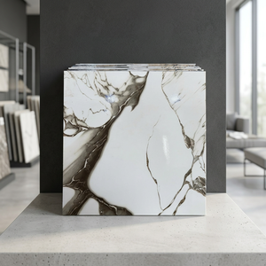 Carreaux de sol en céramique de qualité supérieure, décoratifs numériques, 40x40 cm, en porcelaine émaillée, design d'intérieur moderne - Product Image 2
