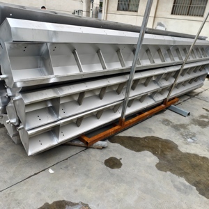 <strong>Turnkey</strong> Solution High Capacity Automatic Feeding Stainless Steel Trough <strong>Pig</strong> <strong>Farming</strong> Equipment Automatic Livestock Feeder - Product Image 2