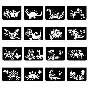 Kit de Arte de lámina para niños, manualidades, dinosaurio divertido, regalos creativos de Arte de lámina para mayores de 4 años, niñas y niños para manualidades, regalos de Pascua, Juguetes - Product Image 5