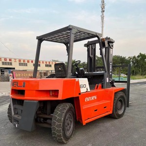 Heli รถยกมือสอง6ตัน3ม. 99% อุตสาหกรรมที่เกี่ยวข้องใหม่100% เครื่องยนต์ดีเซลของญี่ปุ่น - Product Image 2