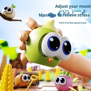 YD TOYS Jouet à presser Pop-Eye pour enfants, dinosaure, dauphin, requin, amusant, anti-stress, en vinyle, pour les âges de 7 à 14 ans, modèle K055 - Product Image 2