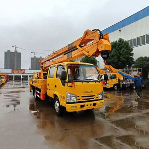 Camion élévateur articulé hydraulique Euro 6 Isuzu 18,5 m avec flèche pliante, spécial pour les travaux d'ingénierie et les réparations d'urgence - Product Image 4