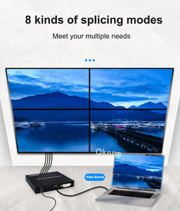 <span class=keywords><strong>Video</strong></span> tường màn hình <span class=keywords><strong>video</strong></span> tường screen2x2 HDMI <span class=keywords><strong>Video</strong></span> tường điều khiển HD 1080P 1x2 1x4 1x3x1 4x1 đa màn hình khâu Bộ vi xử lý - Product Image 6