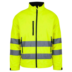 Chaqueta Impermeable Reflectante para Hombre, con Logotipo Personalizado, Lisa en la Parte Delantera, para Entregas, Deportes Tácticos, Senderismo, Trabajo, Softshell - Product Image 1