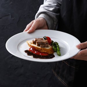 <span class=keywords><strong>Piatti</strong></span> in ceramica dal Design moderno <span class=keywords><strong>piatti</strong></span> in <span class=keywords><strong>porcellana</strong></span> europea ciotola per la casa e per il ristorante set di stoviglie combinate - Product Image 4
