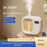 Diffuseur d'arômes pour la maison et la chambre, pulvérisateur de parfum automatique, type ultrasonique, désodorisant pour salle de bain, rafraîchisseur d'air aux huiles essentielles