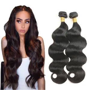 Chat now to get body wave human hair weave bundles mink Brazilian human hair extensions wholesale real 100 virgin hair vendor