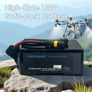 แบตเตอรี่ Herewin 25C 14S1P 51.8V 22000mAh แบบ Soft Pack อัตราการคายประจุสูง จ่ายโดยตรงจากโรงงาน เหมาะสำหรับการพ่นยาทางการเกษตรและโดรนบรรทุกของ - Product Image 6