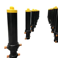 China Hydraulische Cilinder Fabrikanten Hyva 50 Ton Telescopische Hydraulische Cilinder