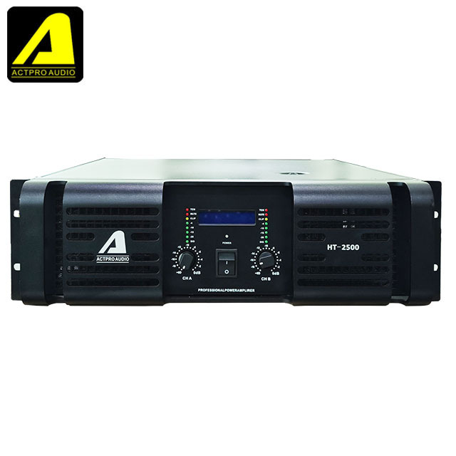 ACTPRO HT-2500 Professional Audio Sound Equipment High Power Stage Performance Amplifier for Outdoor Activities Series