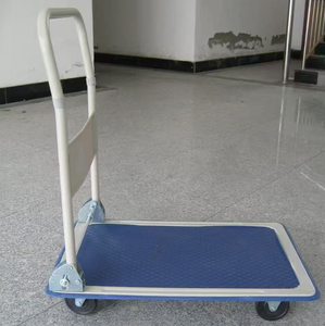 Offre Spéciale silencieux à quatre <span class=keywords><strong>roues</strong></span> ménage entrepôt Express remorque outils chariot à plat <span class=keywords><strong>brouette</strong></span> robuste - Product Image 4