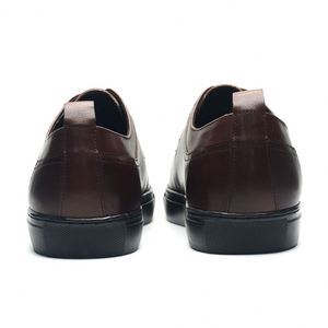 Nueva Tendencia Otoño Zapatos Oxford para Hombre - Mocasines de Cuero Sin Cordones - Negros Impermeables Transpirables - para Bodas Fiestas Oficina Uso Casual - Product Image 2