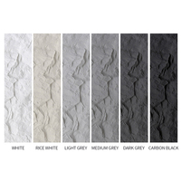 Panel Decorativo Moderno con Textura 3D, Panel Flexible de Piedra, Losa Grande de Piedra Artificial Flexible, Decoración de Edificios, Ladrillo Refractario