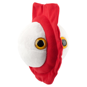 Nuevo Muñeco Educativo de Peluche Rojo <span class=keywords><strong>con</strong></span> Ojos de Plástico Realistas y Borde de Felpa, Redondo, <span class=keywords><strong>con</strong></span> Diseño de Verrugas, para la Habitación Familiar o Guardería, Juguete Educativo Personalizado - Product Image 2