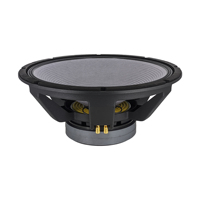 Subwoofer Aluminium 18-Inci 1000W Magnet Ferit 220mm Kumparan Suara 4-Inci Single Spider AC untuk Pertunjukan