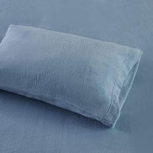 Warm Soft Polyester <strong>Fleece</strong> Wrinkle Resistant <strong>Stitching</strong> True North Plush Bed Sheet Set Deep Pocket Cold Season Cozy <strong>Bedding</strong> - Product Image 3