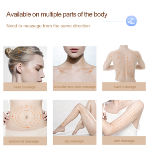 Trends 9 Levels Microcurrent Massage Brush Hand Held Facial Toning Face Lift Vibrating Scalp <strong>Massager</strong> for Body <strong>Head</strong> Massage - Product Image 4