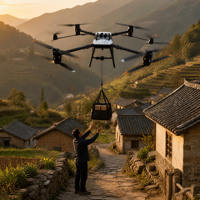 Drone industriel personnalisé à grande capacité de charge, UAV de levage aérien pour travaux d'ingénierie