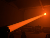 Polatlights 250W LED Beam Sharpy, Luz de Escenario Móvil para Conciertos, Clubes, Espectáculos y Alquiler de Eventos