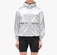 Chaquetas Cortavientos con Capucha, Resistentes a las Arrugas, Ligeras, con Corte Láser, Certificadas, Impermeables, para Correr al Aire Libre