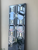 Carreaux de mosaïque de verre auto-adhésifs Mosaïque de verre miroir en gros pour le mur de fond du salon KTV