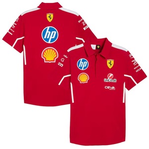 <span class=keywords><strong>Polo</strong></span> a Maniche Corte da Corsa Fuoristrada Nuova Collezione, Maglia Motorsport Versatile e Fresca Vestibilità Ampia Oversize Taglie USA ed EU - Product Image 1