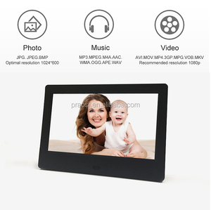 Pros 7 Inch Digital Photo Frame LCD IPS HD <strong>Screen</strong> Digital Picture Frame With Remote Control Music Video Clock <strong>Calender</strong> Functions - Product Image 5