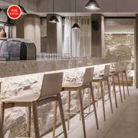Ensemble table et chaises de bar au design unique, style bar musical, tabourets de bar en métal pour restaurant - Vente chaude