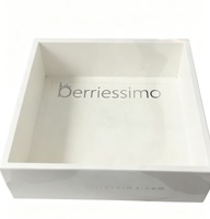 Boîte à chocolat carrée blanche et noire de qualité supérieure avec couvercle transparent, boîte cadeau pour pâtisserie, aliments, biscuits, pain, bonbons, avec couvercle coulissant