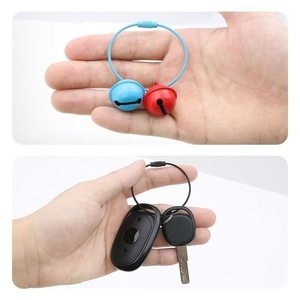 Porte-clés en câble d'avion coloré et durable, impression numérique pour étiquettes de bagages suspendues, boucles à verrouillage torsadé, acier inoxydable - Product Image 4