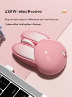 Ensemble clavier, souris et pavé numérique sans fil MOFii I Bean MAX Cute 1200 DPI avec récepteur USB, plug-and-play, touches multimédias, pour bureau