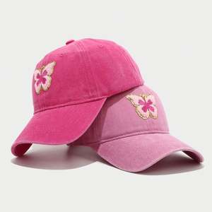 Gorra de Béisbol con Parche de Mariposa para Mujer, Verano 2025, Linda, Retro, Moderna, para Viajes y Deportes al Aire Libre - Product Image 3