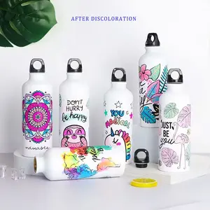 High Quality Custom 20oz 750ml Reusable Drinks Vacuum Insulated Drinks Sublimation Steel Aluminum Sport Water Bottle For Kids