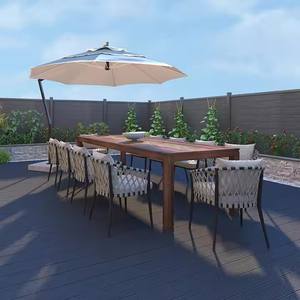 Plancher extérieur durable en WPC multicolore, facile à installer, plancher en bois composite, plancher en plastique composite - Product Image 5