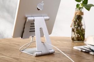 Nhôm Máy Tính Bảng Đứng Kim Loại-Bàn Người Giữ Điện Thoại-Cái Nôi <span class=keywords><strong>Dock</strong></span> Cho Iphone <span class=keywords><strong>Samsung</strong></span> Ipad Mini Android Tất Cả Các Người Giữ Điện Thoại Và Pad Đứng - Product Image 2