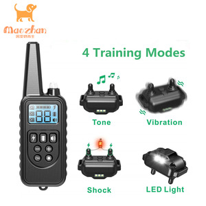 <span class=keywords><strong>Collar</strong></span> de Adiestramiento para Perros Recargable con Control Remoto, Dispositivo Antiladridos, <span class=keywords><strong>Collar</strong></span> de Adiestramiento para Mascotas con Descarga Eléctrica - Product Image 4