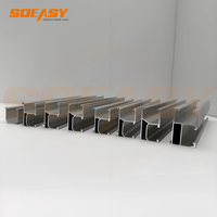 Système de montage sur mesure Soeasy, support de rail de toit, panneau solaire, rail en aluminium
