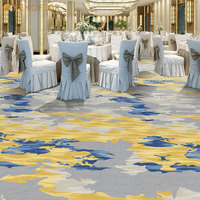 Moquette de haute qualité, tissée à la machine, jacquard, Axminster, écologique, antidérapante, 5 étoiles, pour les chambres d'hôtel, les couloirs, les halls, les salles de séjour