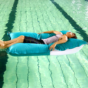 <span class=keywords><strong>Coussin</strong></span> de sol moderne Luckysac, pouf d'intérieur/extérieur, coussins flottants pour <span class=keywords><strong>piscine</strong></span> pour adultes - Product Image 6