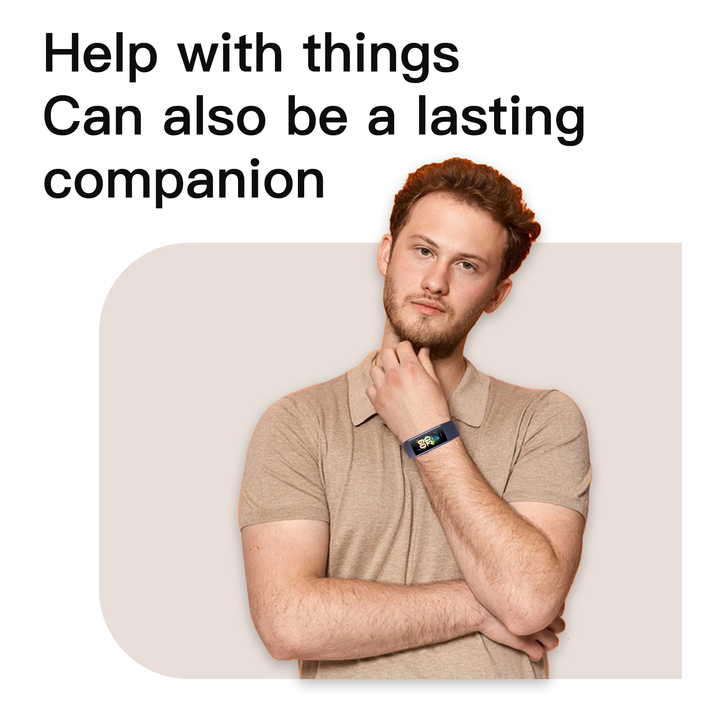 VALDUS AMOLED IP67 Waterproof Wearable Devices 1.1 Inch Long Large Screen Smartwatch Blood Pressure Blood Oxygen Smart Watch C80