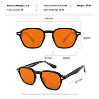 Gafas de Moda Retro Clásicas con Armazón TR90 y Lentes CR39 con Dioptrías, Bloqueo de Luz Azul del 97%-100% para Hombre y Mujer