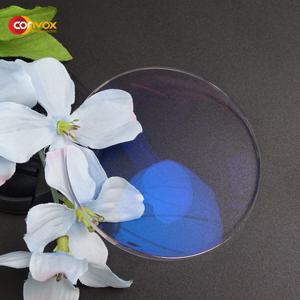 CONVOX 하이 퀄리티 1.56 HC <span class=keywords><strong>HCT</strong></span> HMC EMI SHMC 그린 블루 AR 코팅 플라스틱 안경 렌즈 처방 광학 렌즈 - Product Image 4