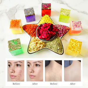 プライベートラベルナチュラルスキンクリーニング手作り花花びらトイレソープボディバスビーガンソープローズラベンダーハンドメイドソープ - Product Image 4